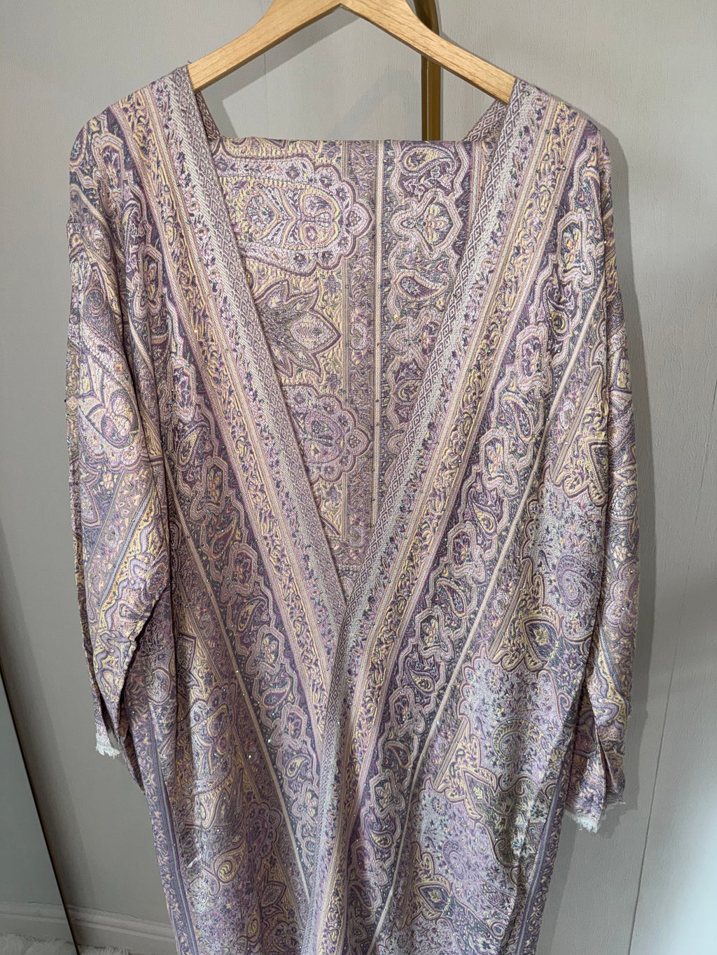 Pashmina - Pastel Hues with Gem Stones