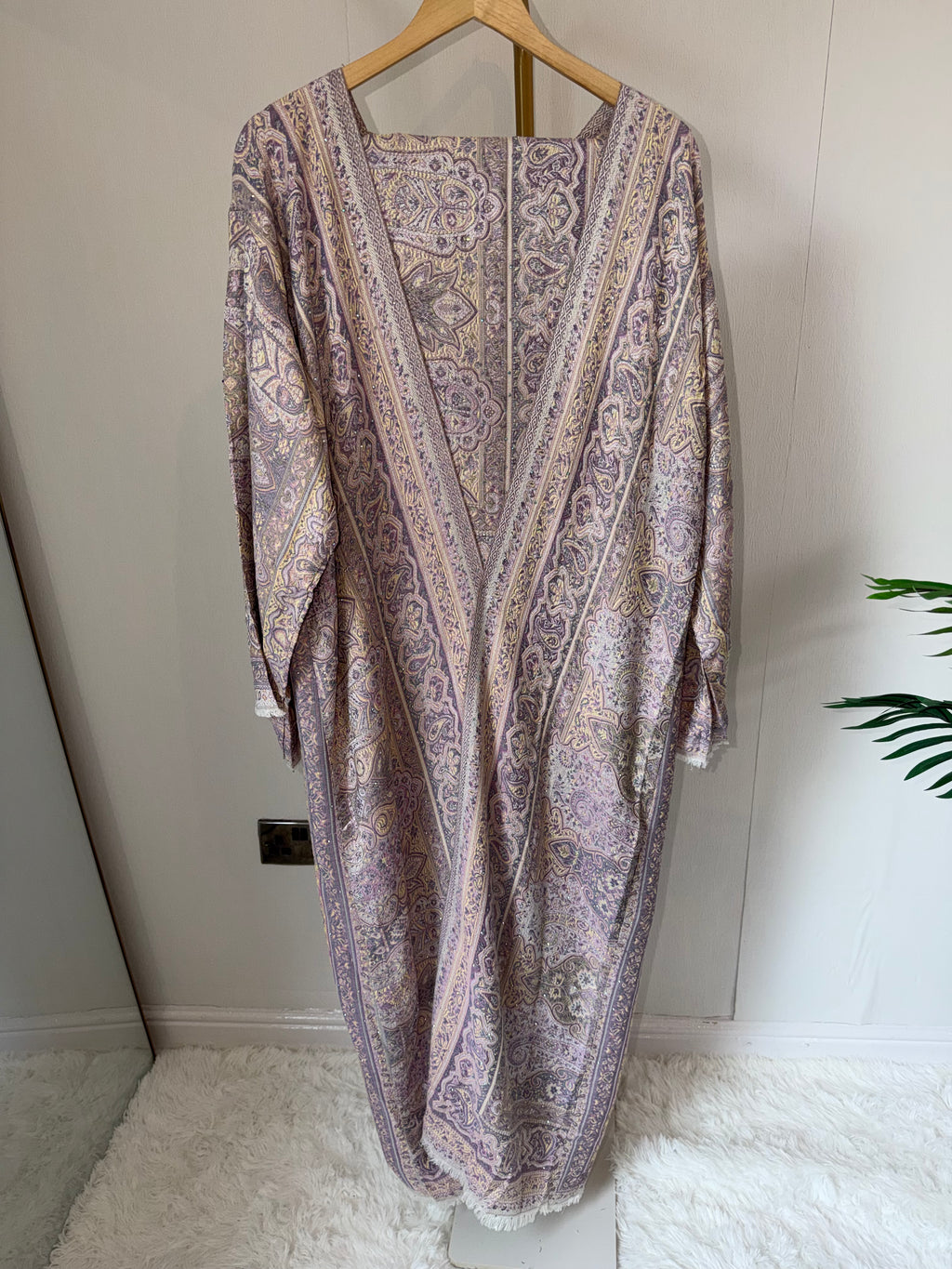 Pashmina - Pastel Hues with Gem Stones