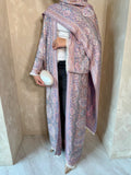 Pashmina Abaya - Pinky Blue