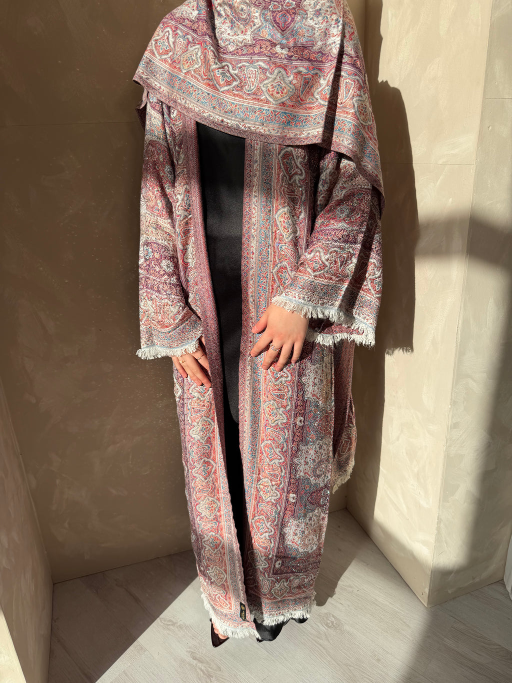 Pashmina Abaya - Multicolour