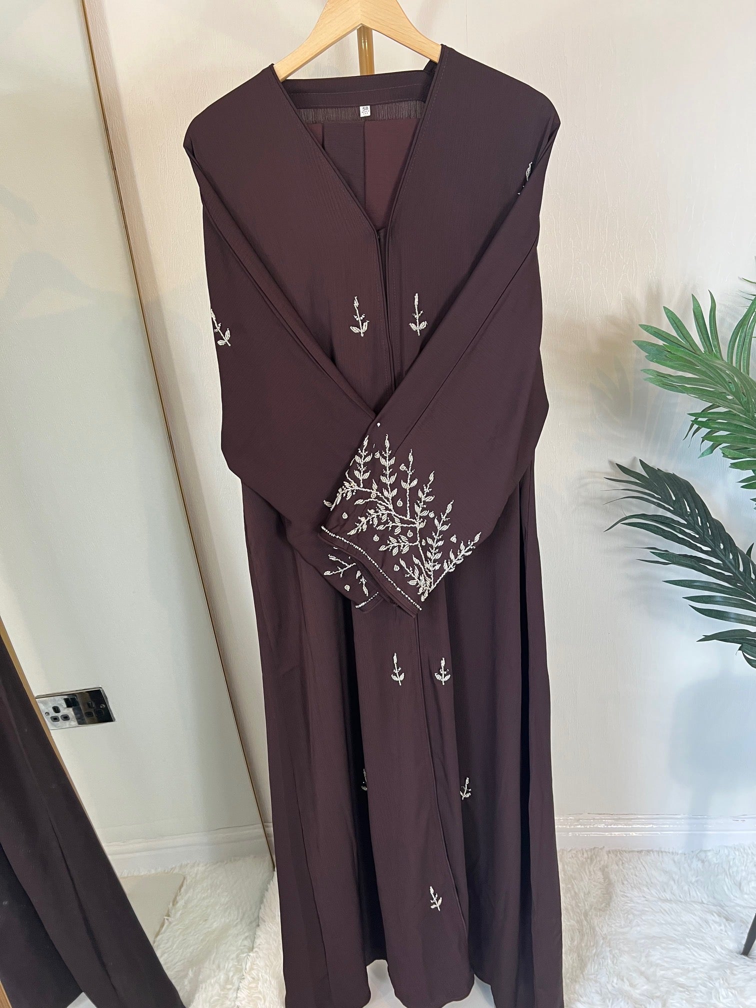 Ayla Abaya - Dark Brown