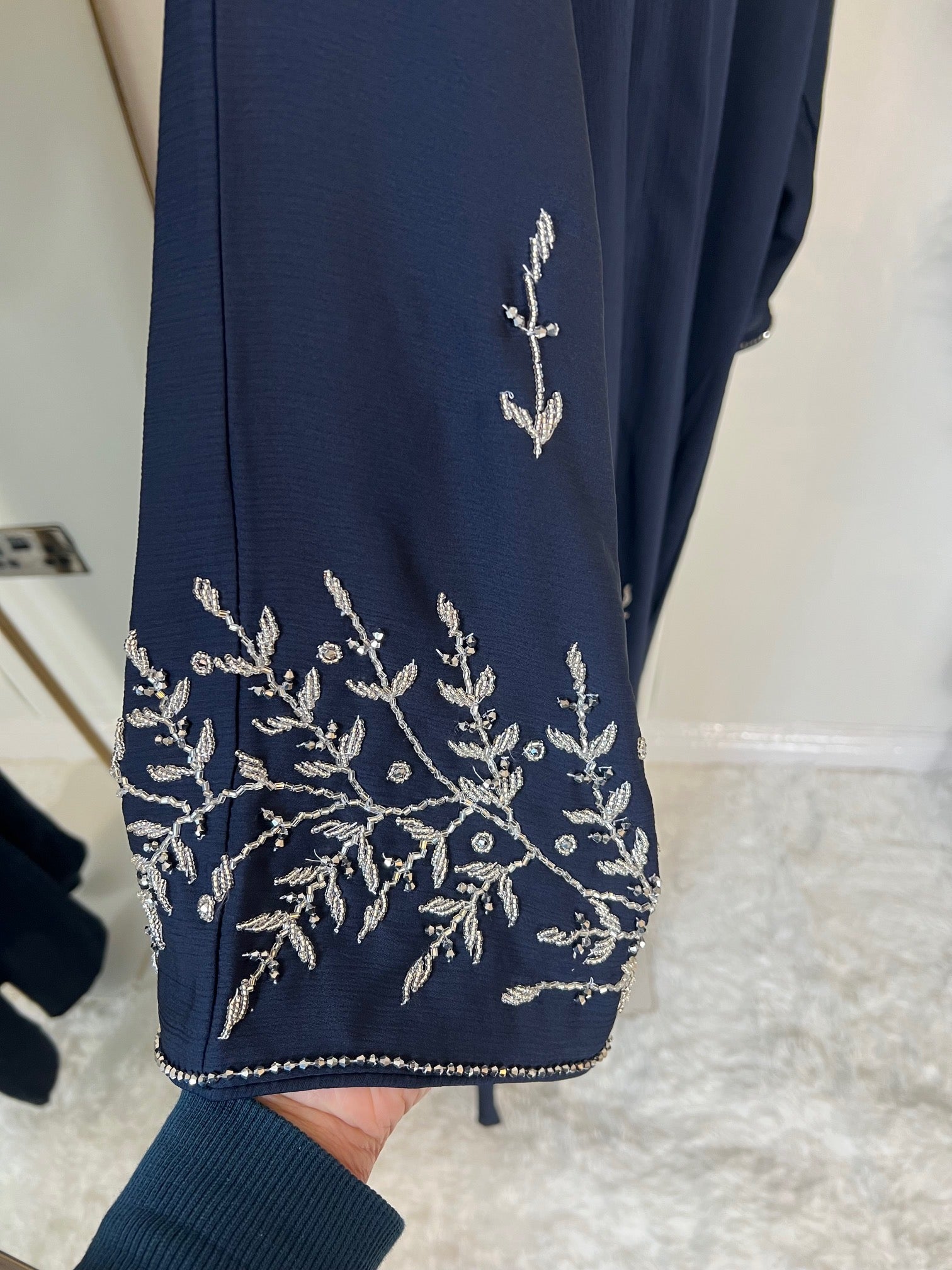 Ayla Abaya - Navy Blue