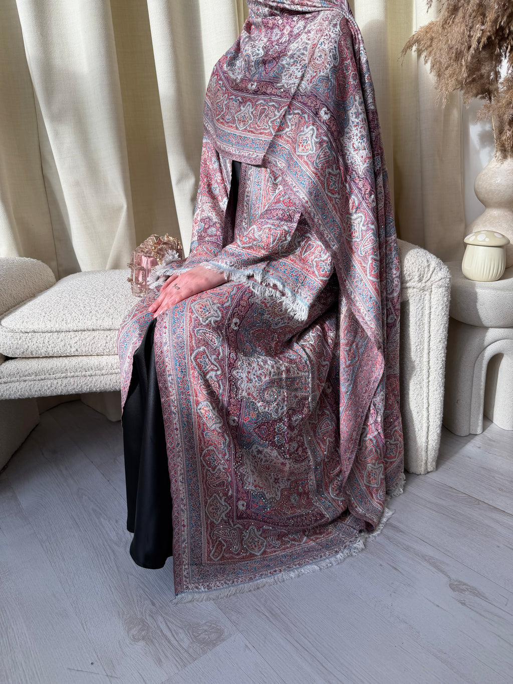 Pashmina Abaya - Multicolour