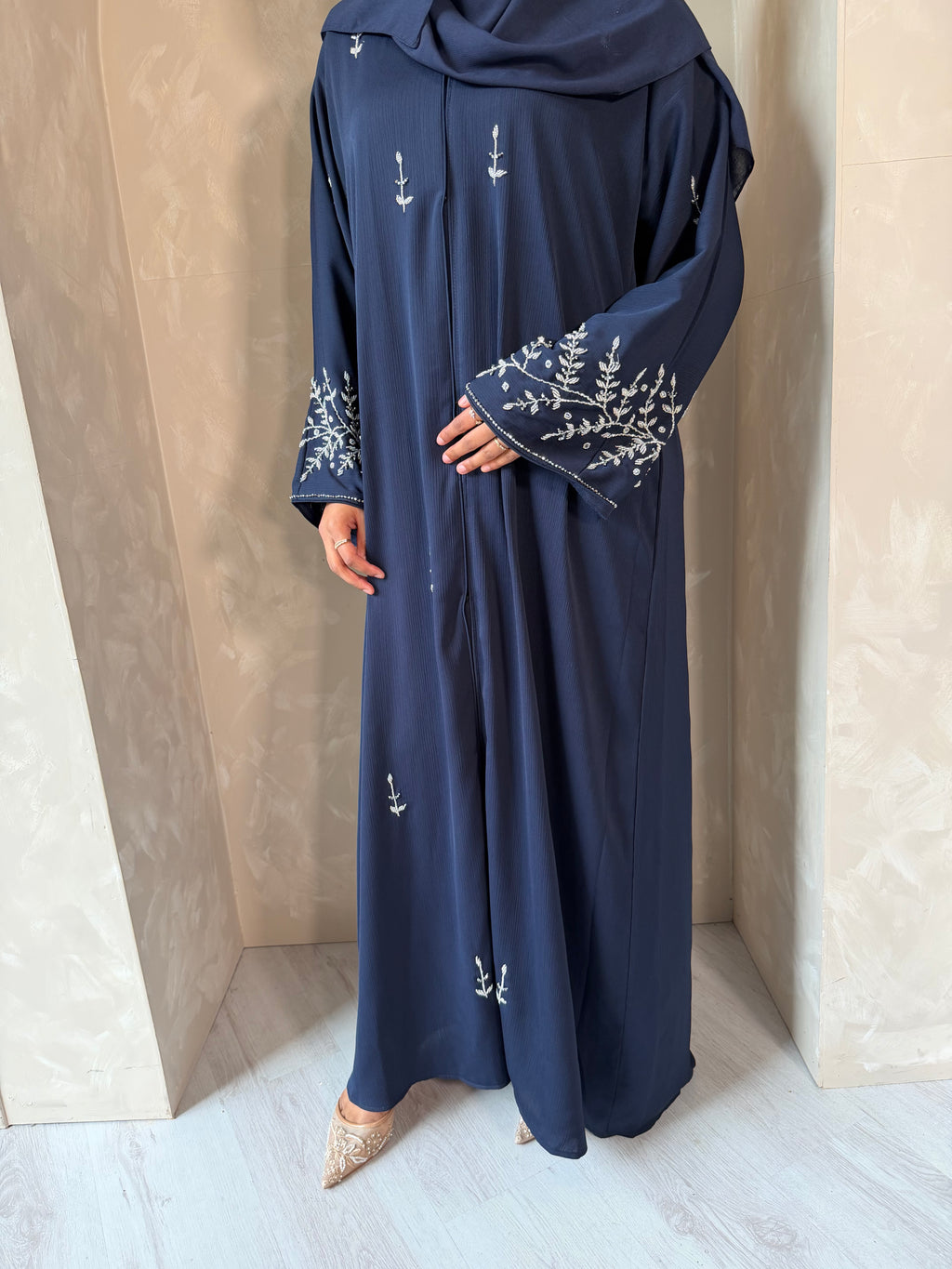 Ayla Abaya - Navy Blue