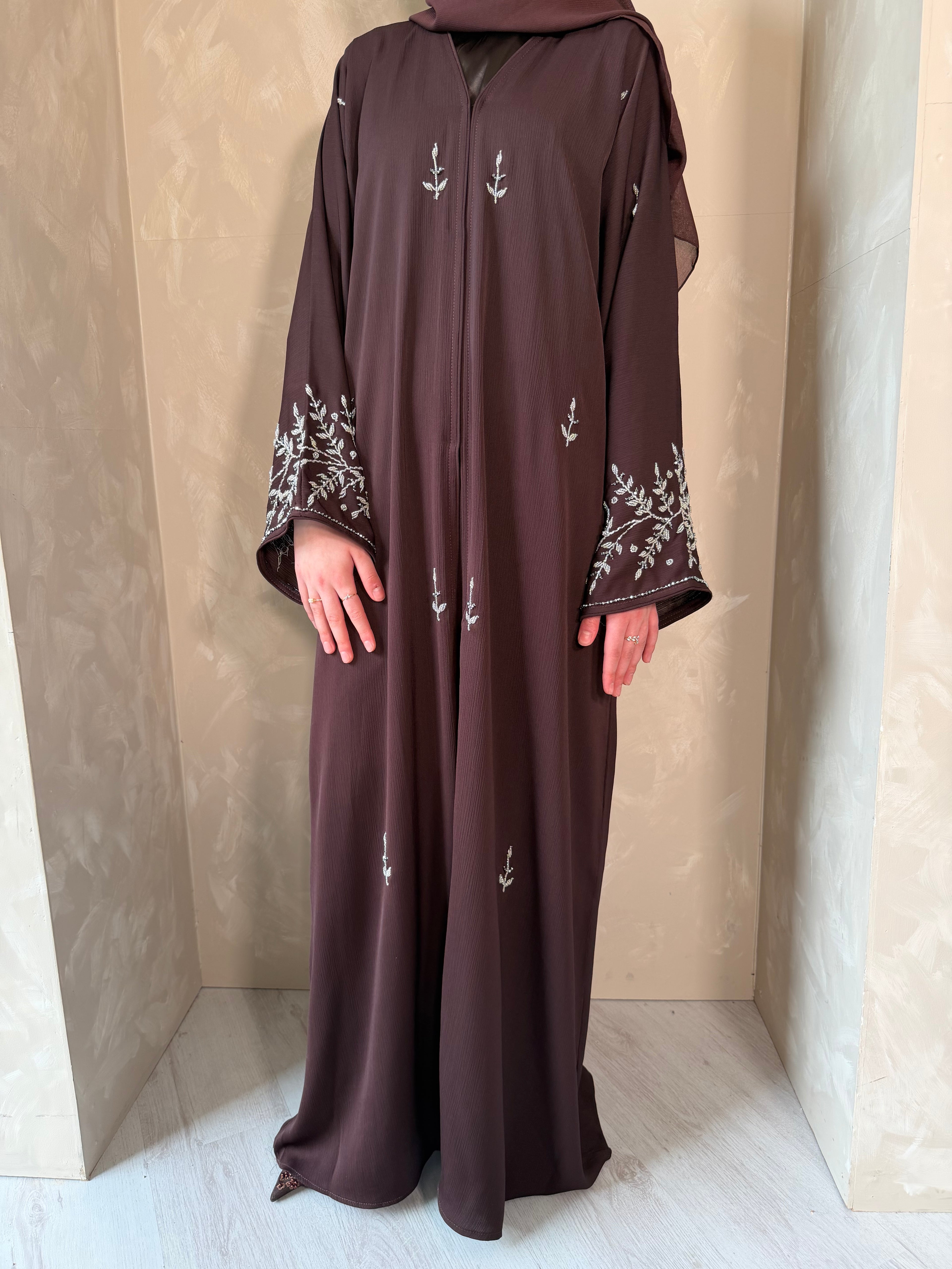Ayla Abaya - Dark Brown