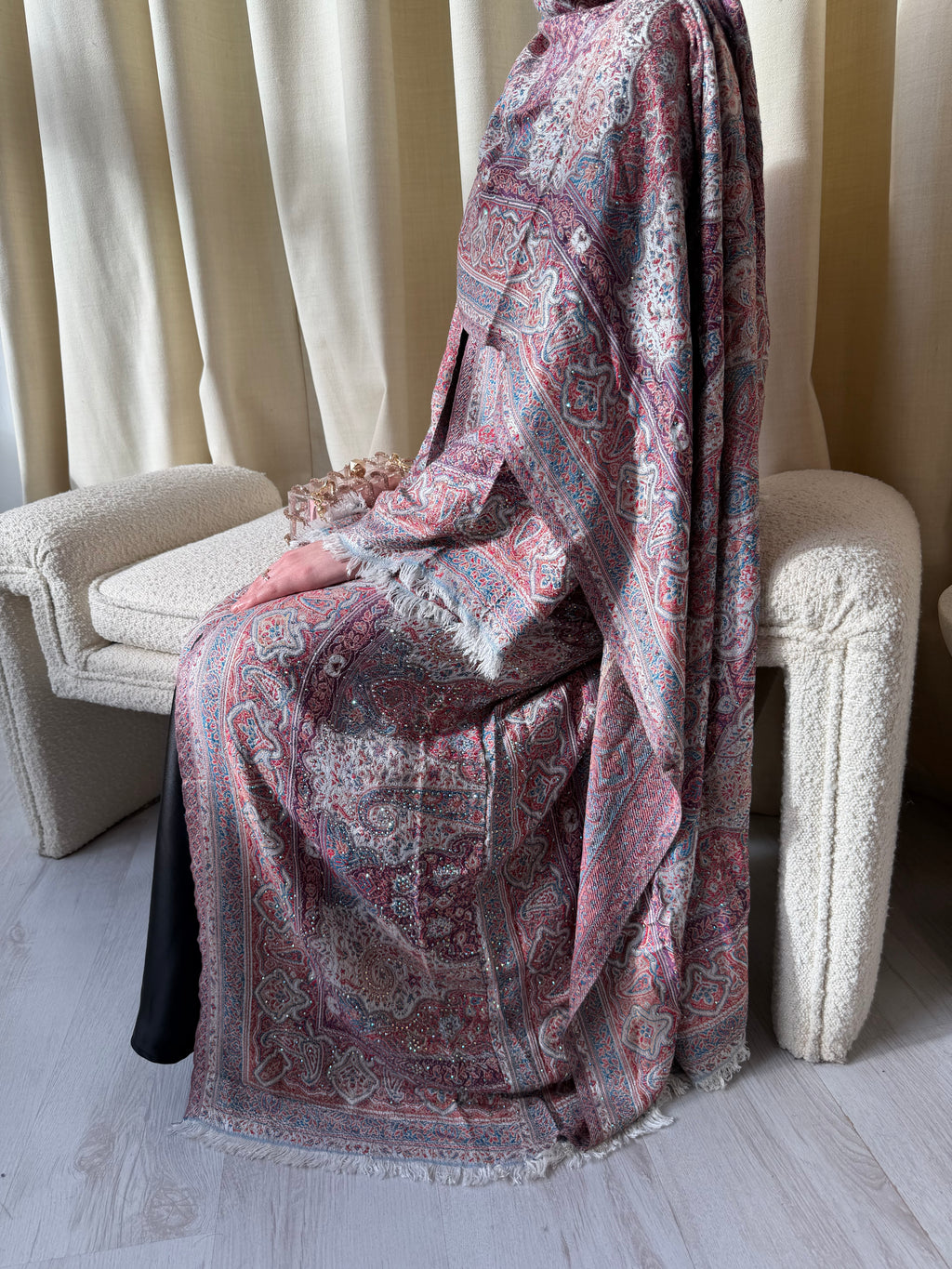 Pashmina Abaya - Multicolour