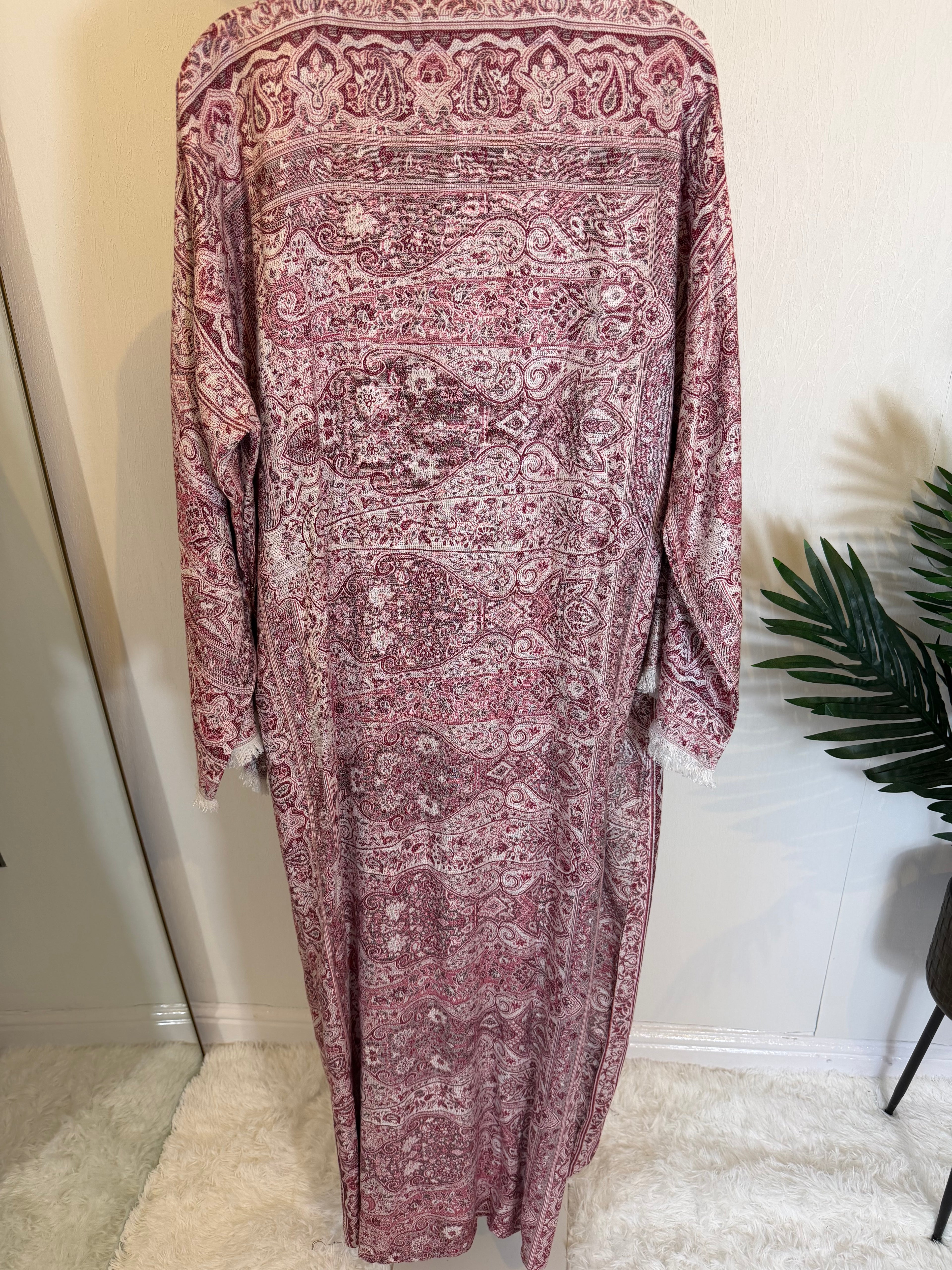 Pashmina - Red Hues - No Gem Stones