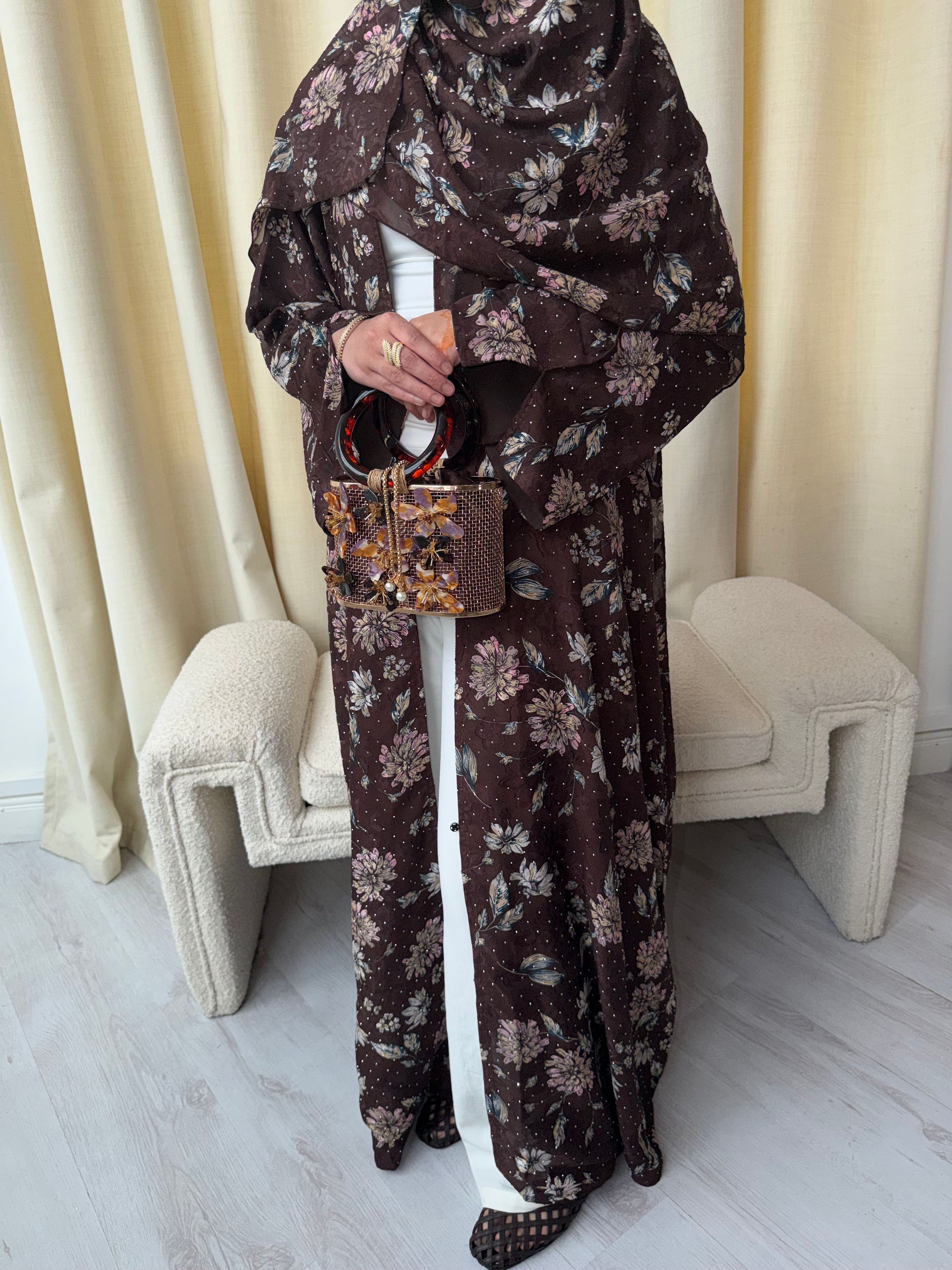 Zahra Abaya - Espresso