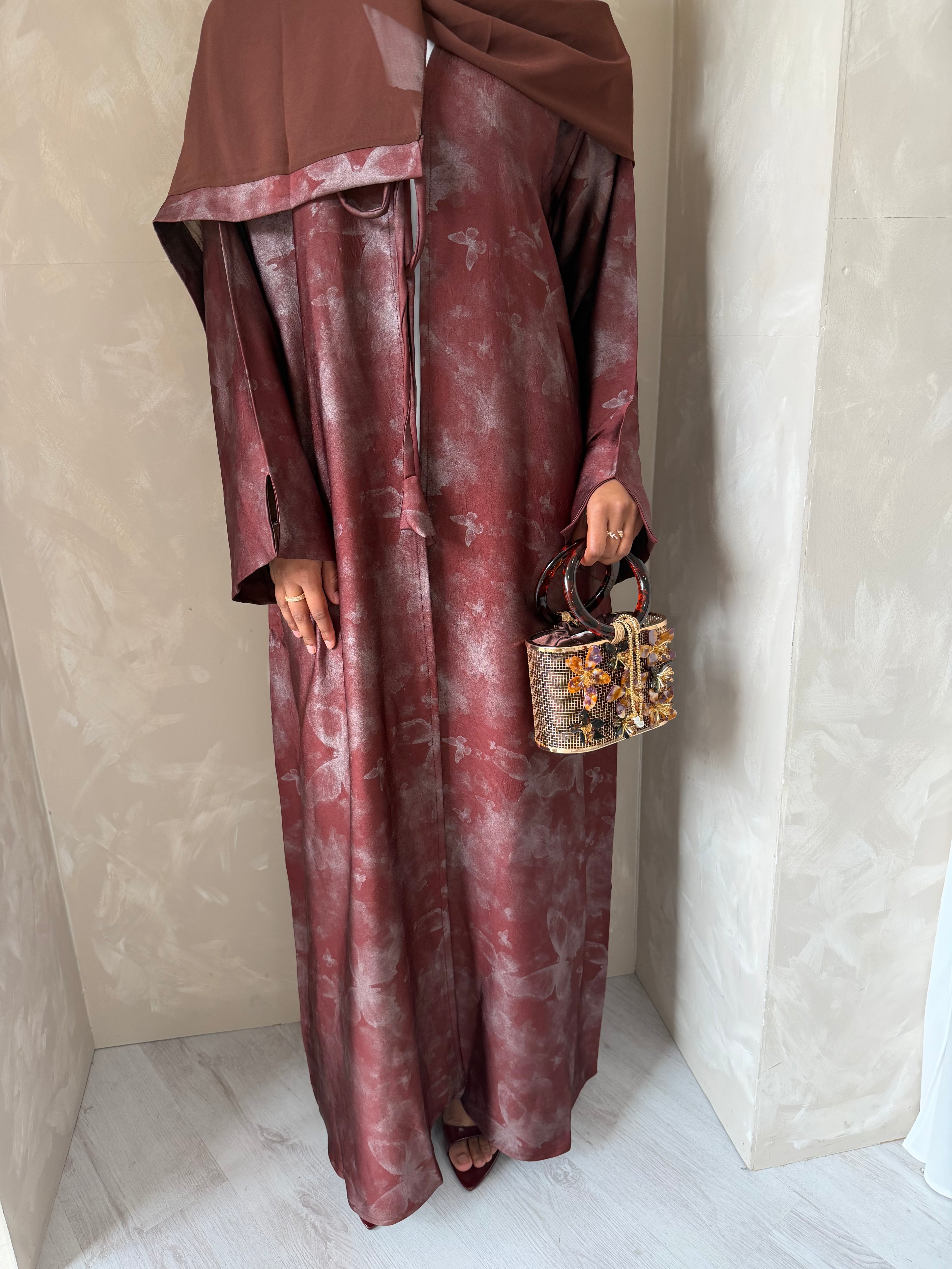 Yara Abaya - Brick Brown