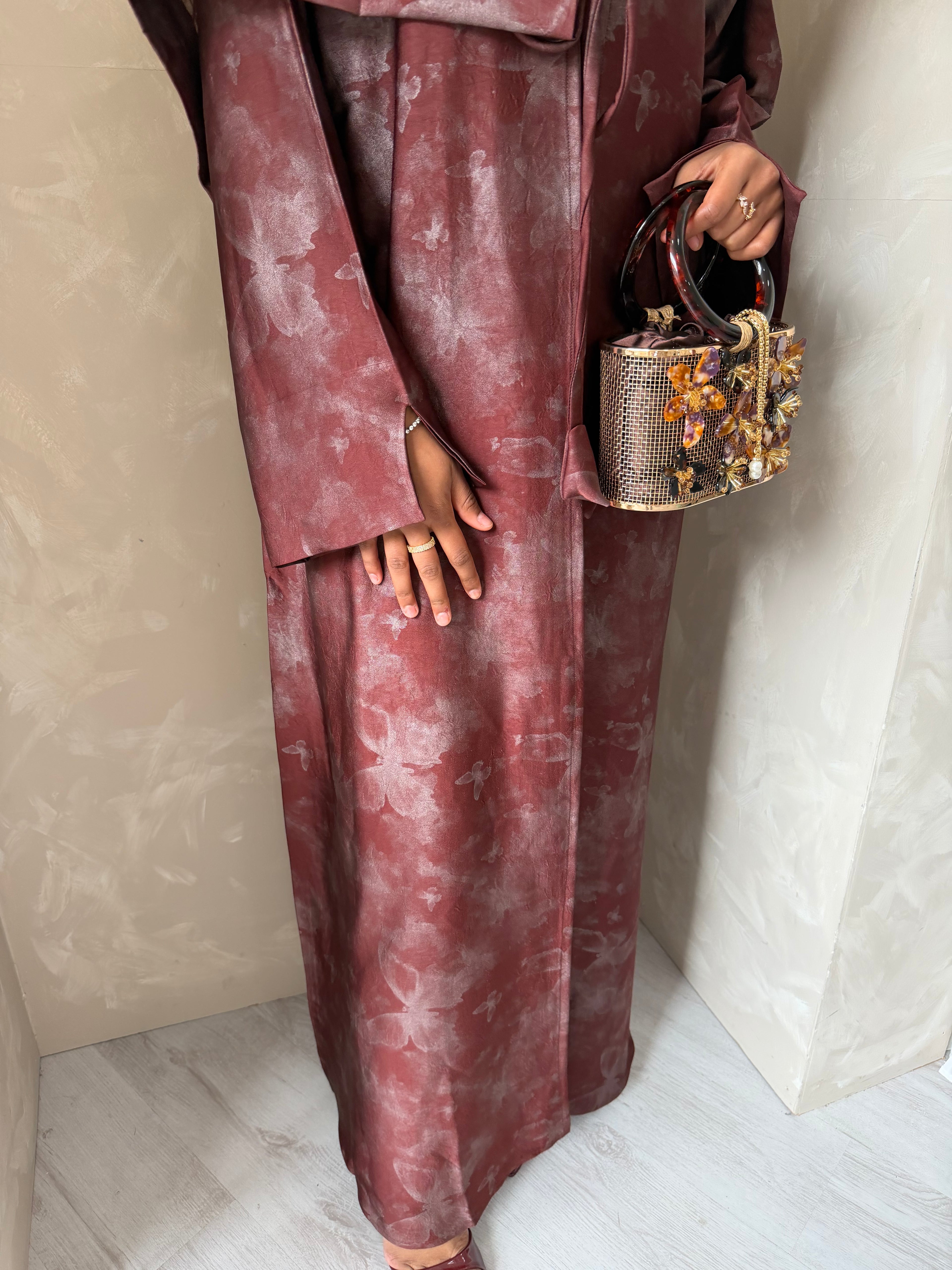 Yara Abaya - Brick Brown