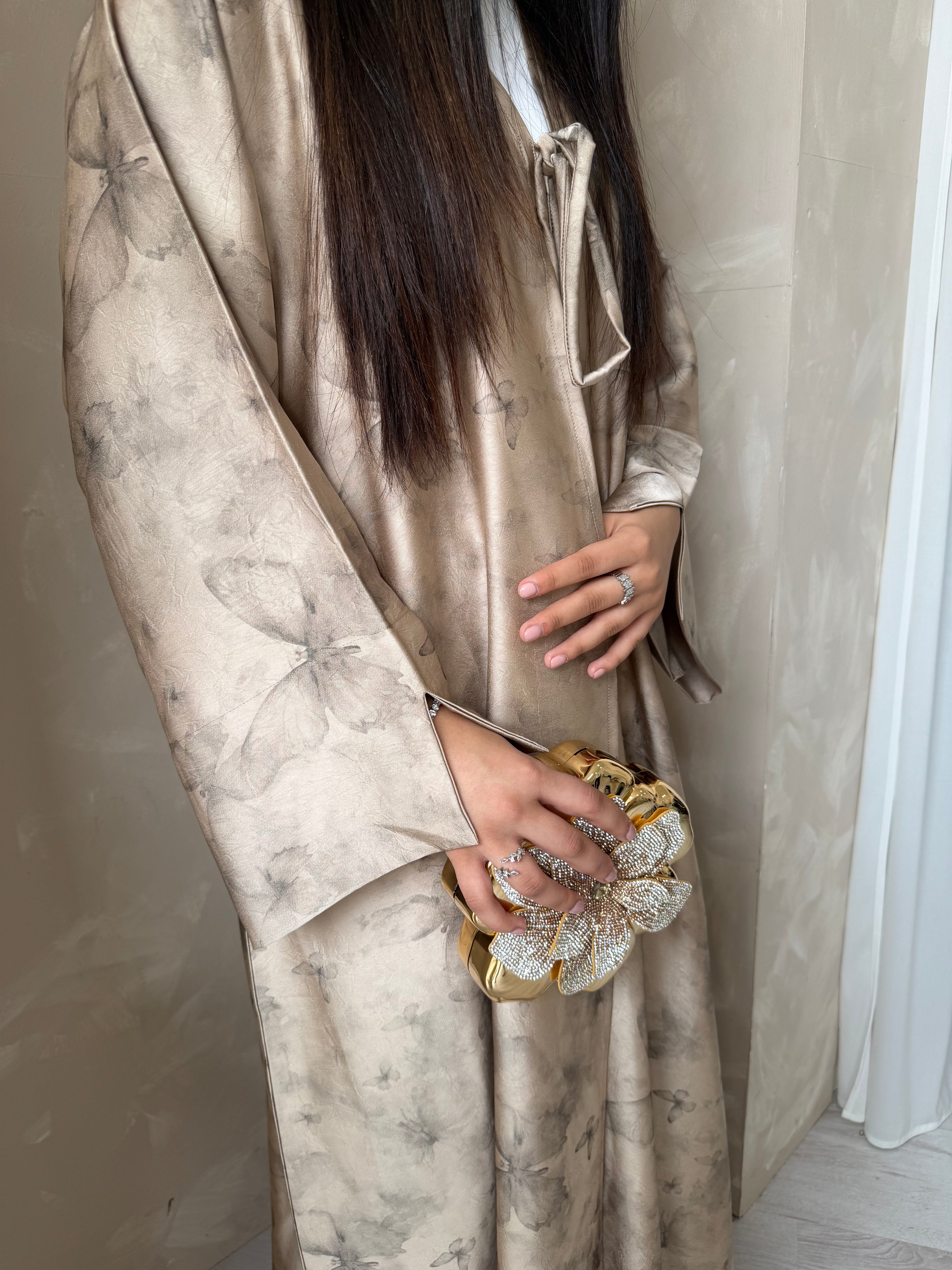 Yara Abaya - Champagne