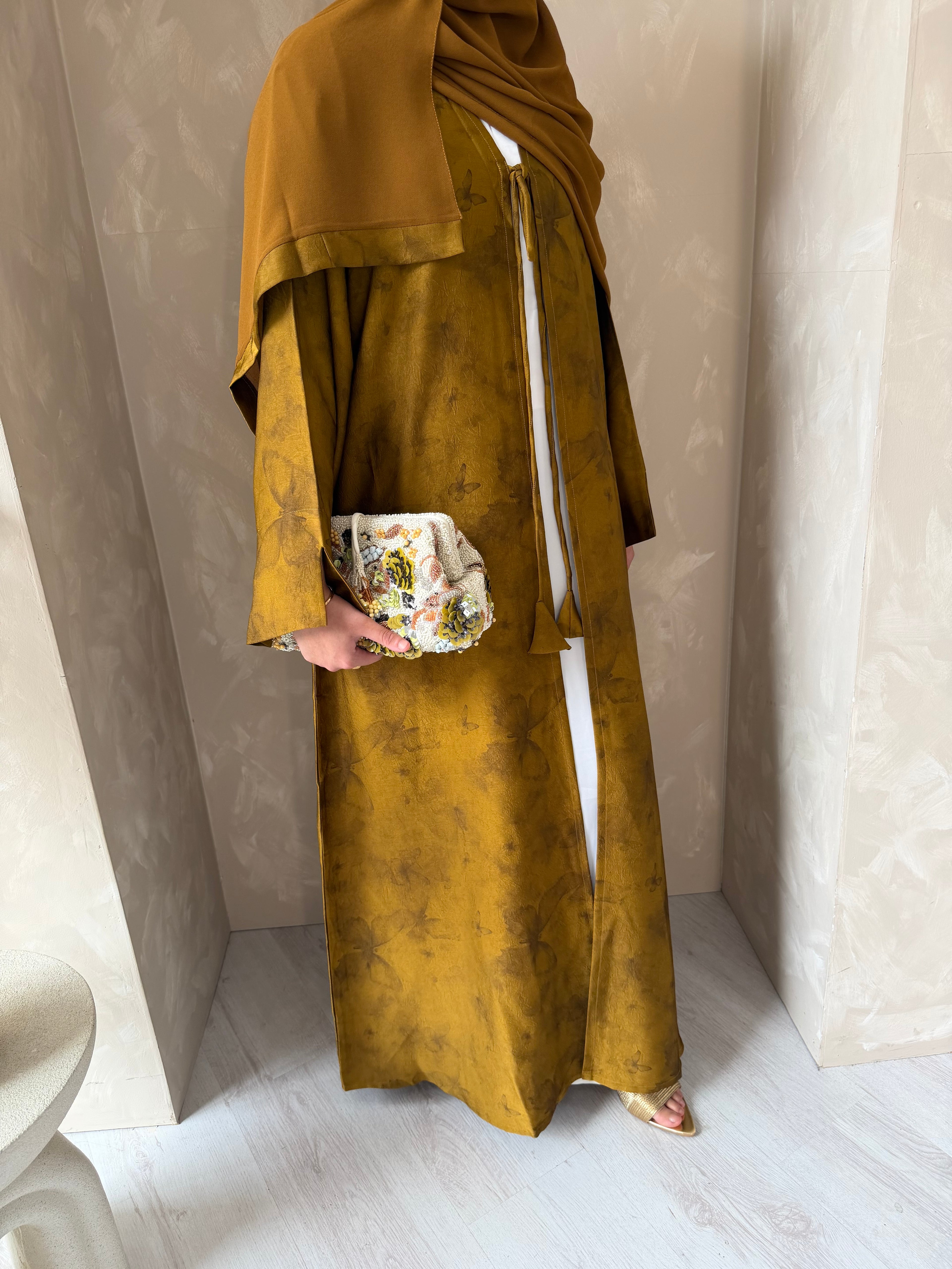Yara Abaya - Mustard