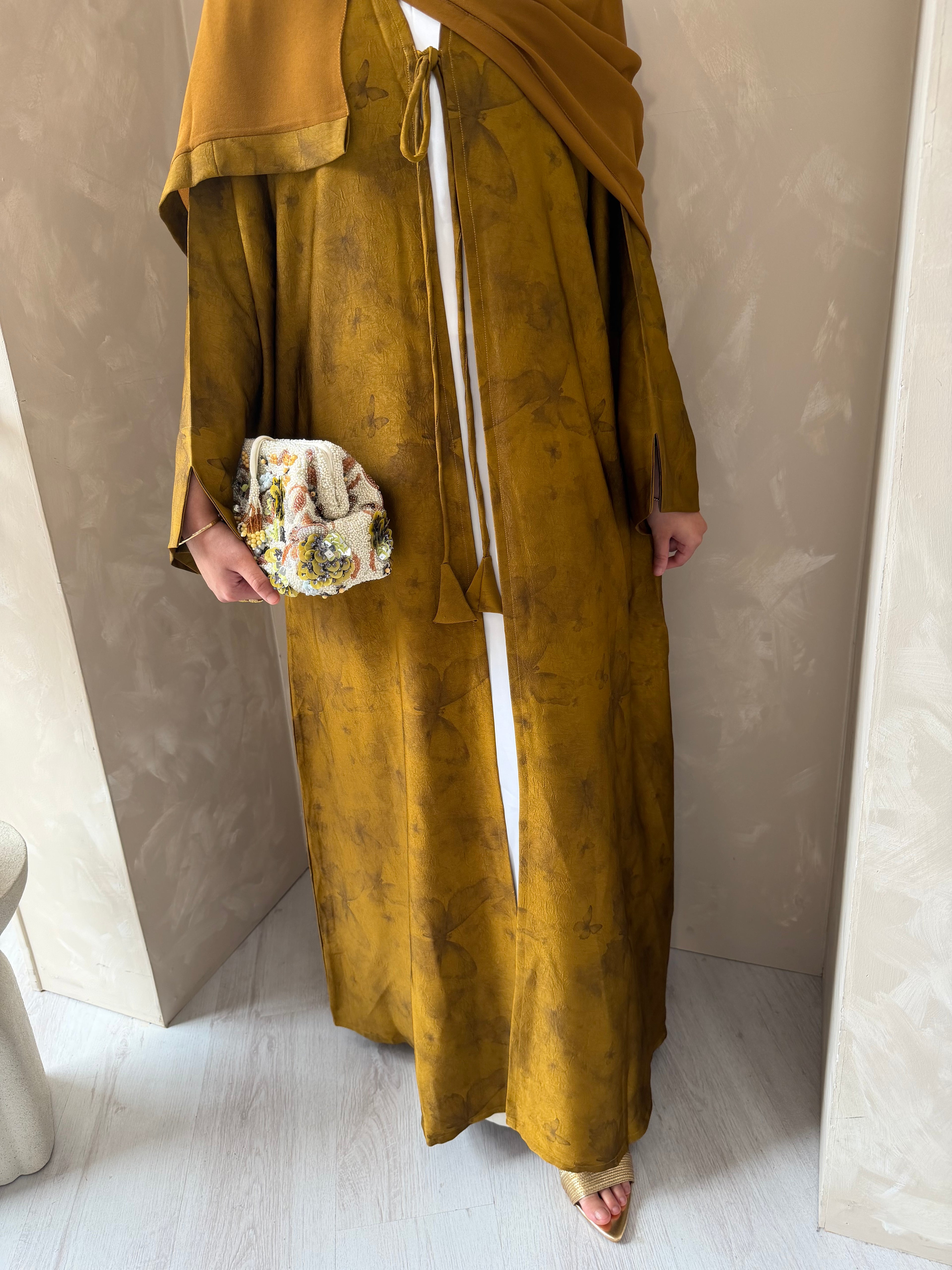 Yara Abaya - Mustard