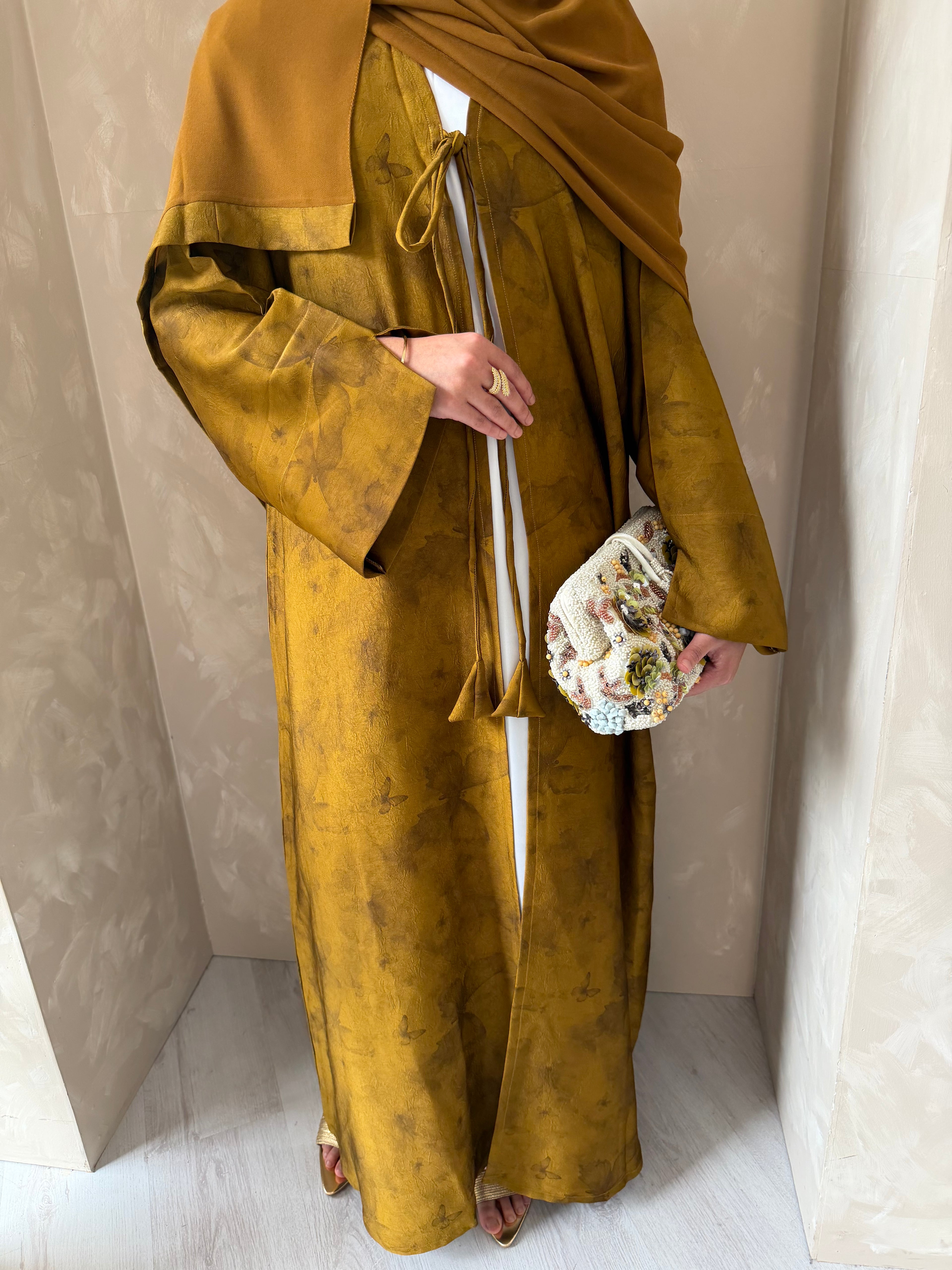 Yara Abaya - Mustard