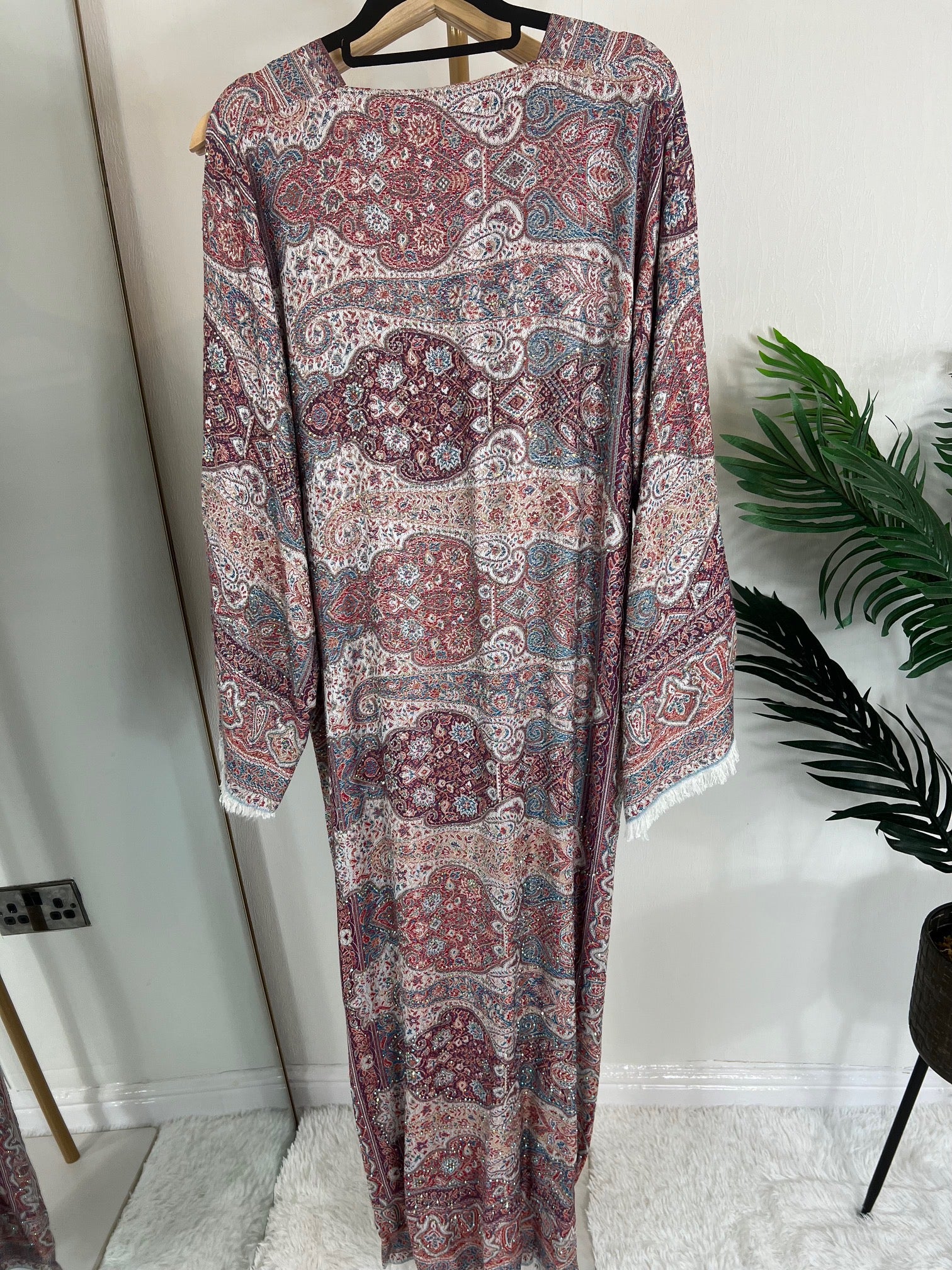 Pashmina Abaya - Multicolour