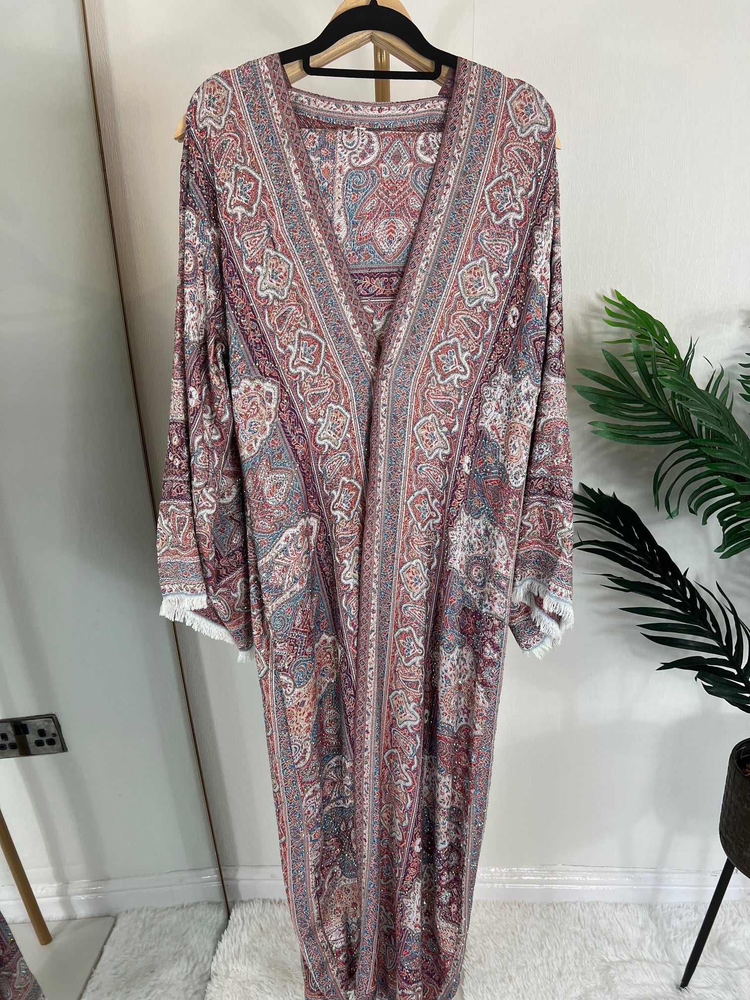 Pashmina Abaya - Multicolour