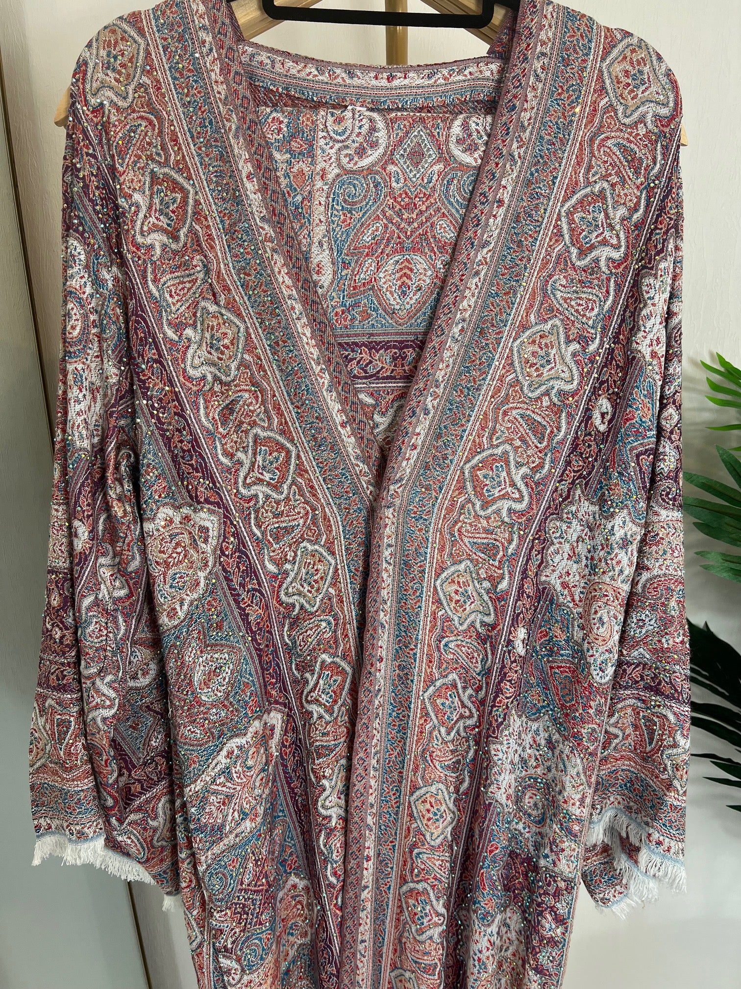 Pashmina Abaya - Multicolour